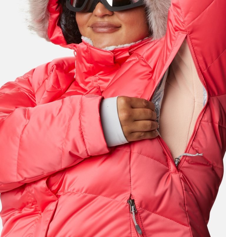 Women's Columbia Lay D Down II Jackets Red | Plus Size CA-Q6L05